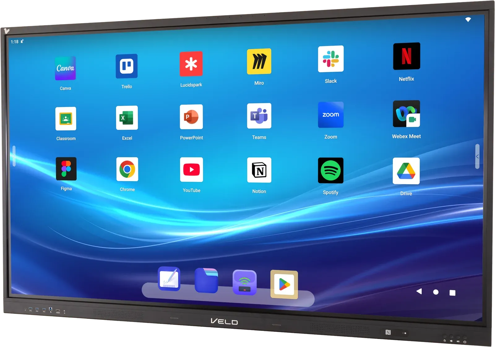 Veld Board 75-inch interactive display